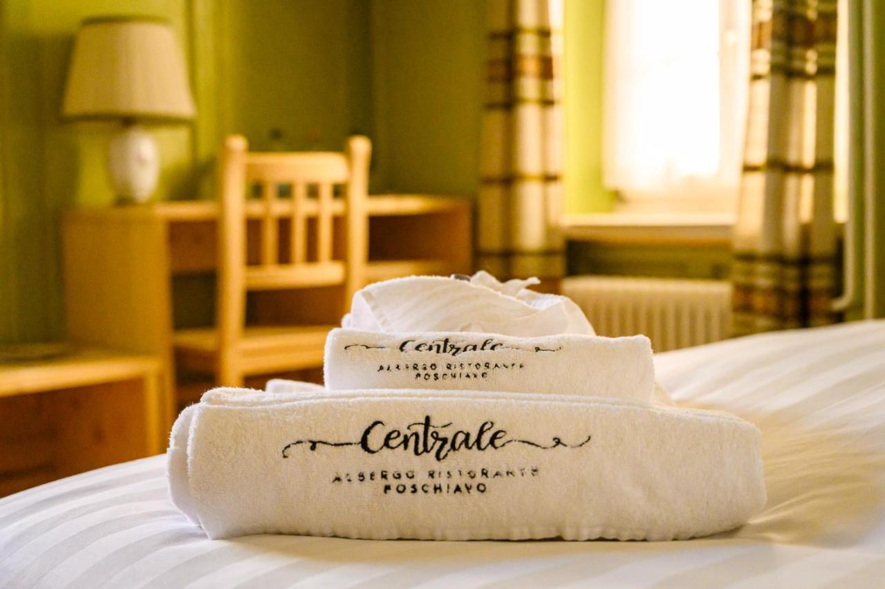 Hotel Centrale, Typically Swiss Poschiavo Ngoại thất bức ảnh